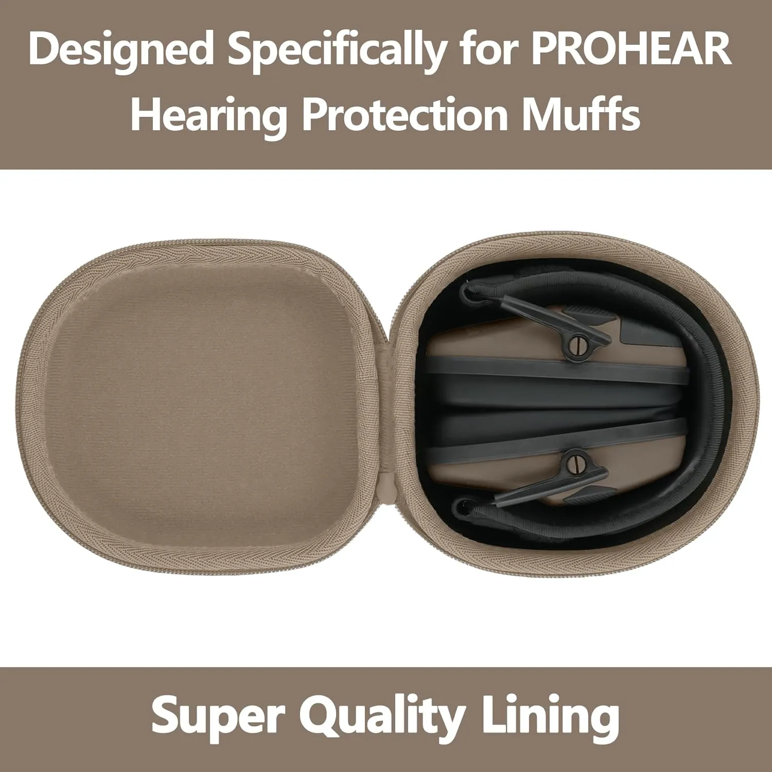 co2CREA for PROHEAR 066/016/030/030 2.0/036 Electronic Ear Protection Hearing Protection Muffs and Shooting Glasses