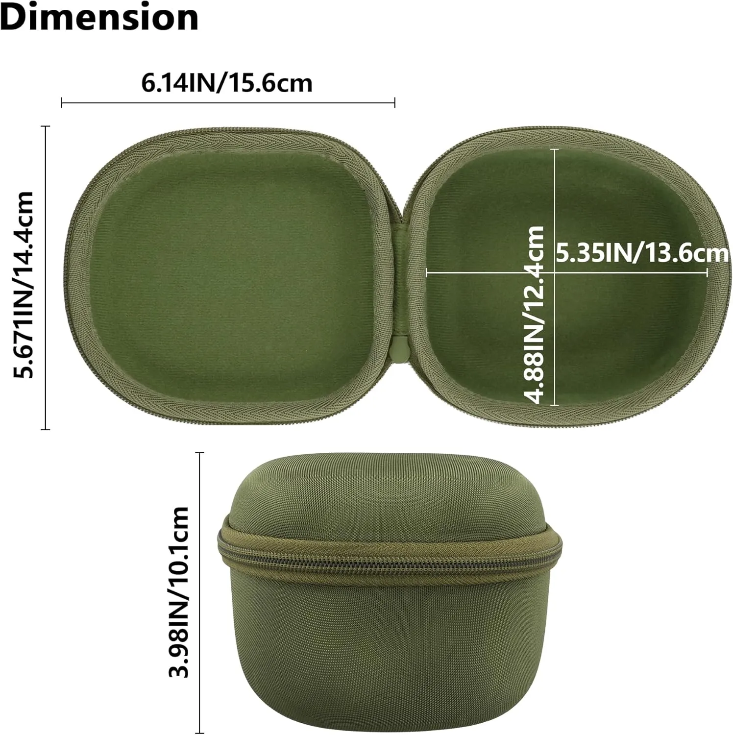 co2CREA for PROHEAR 066/016/030/030 2.0/036 Electronic Ear Protection Hearing Protection Muffs and Shooting Glasses