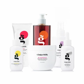 Complete line for hair care. Ginger based formula, for all hair types. Free of parabens, salt, alcohol, sulfates.