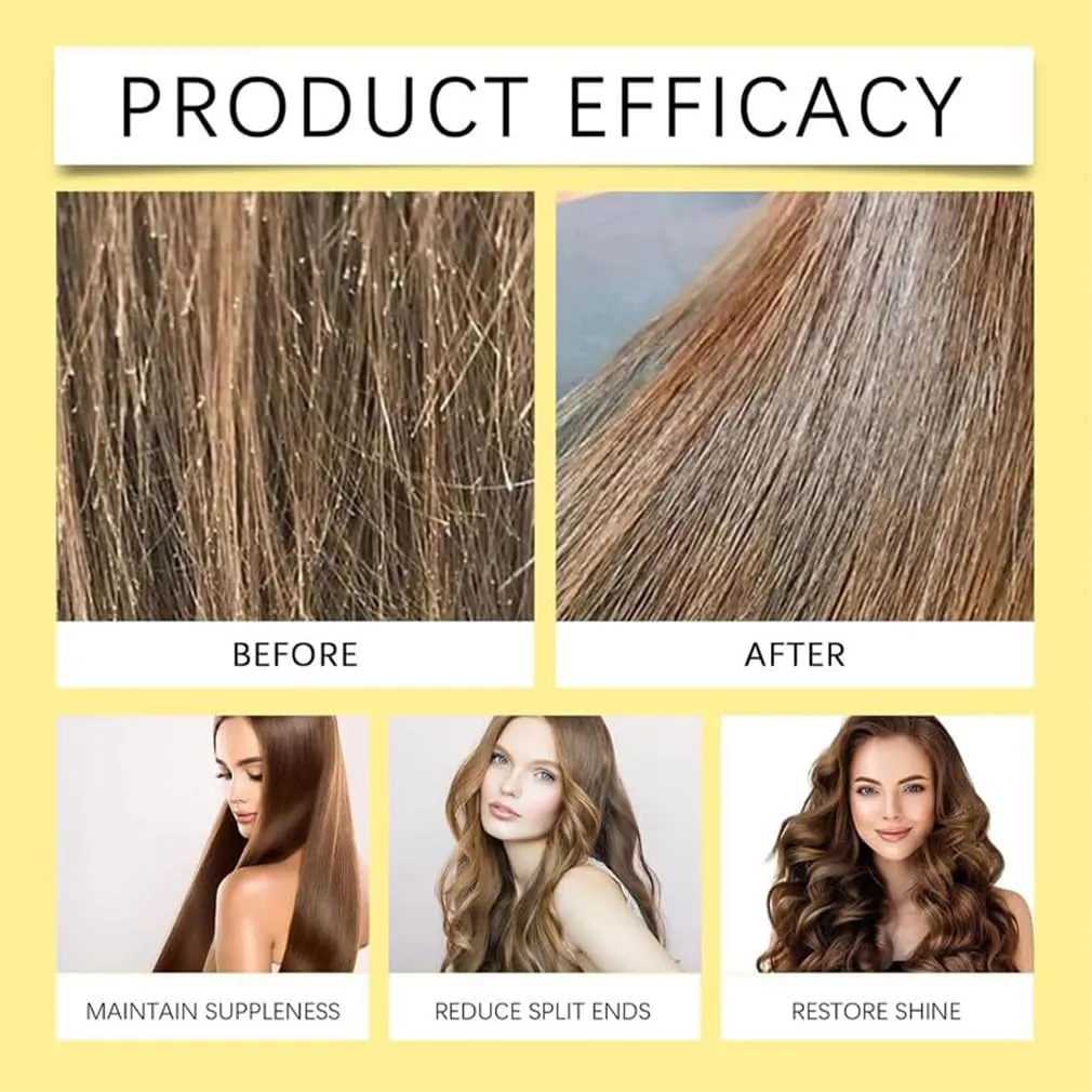 Conditioning Oil Spray, 80ml Leave-In Scalp & Hair Strengthener, Lightweight Nourishing Hair Oil for Dry, Frizzy, Curly Hair, Anti-Frizz Styling Mist for Daily Use (one size, 2pc)