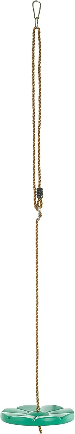Cool Disc Swing with Adjustable Rope - Fully Assembled