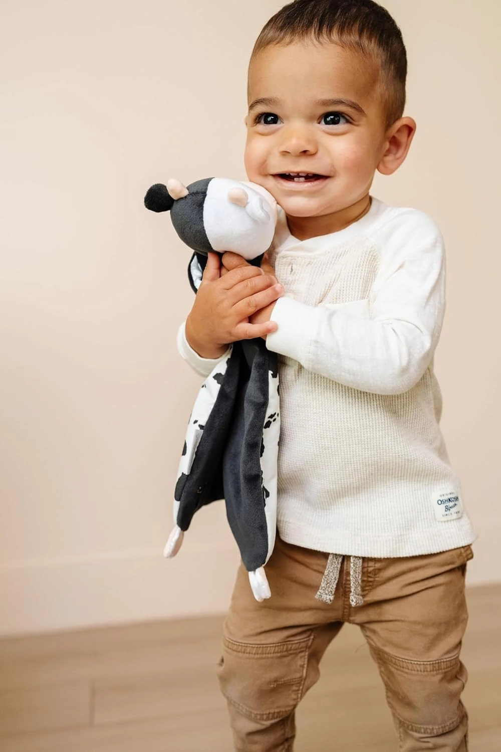 Copper Pearl Character Lovey Plush: Soft Cow Plush Baby Blankets, Baby Lovey and Cow Toy for Companionship and Entertainment - Colby Cow