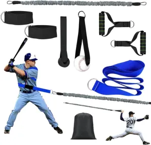Core & Hip Belt Resistance Band for Baseball & Softball Training