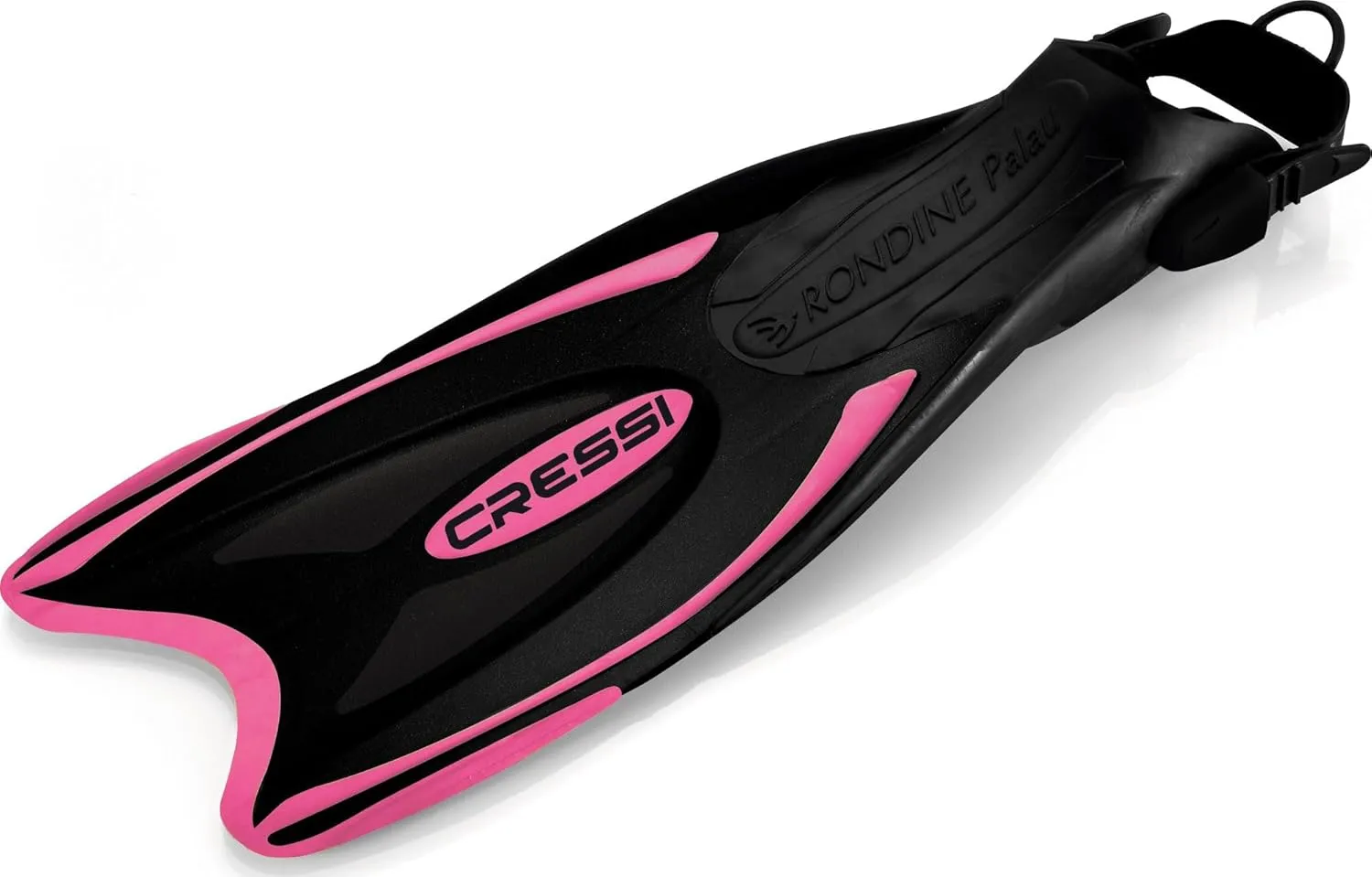 Cressi Palau Adjustable Open Heel Snorkeling Swim Fins Blue