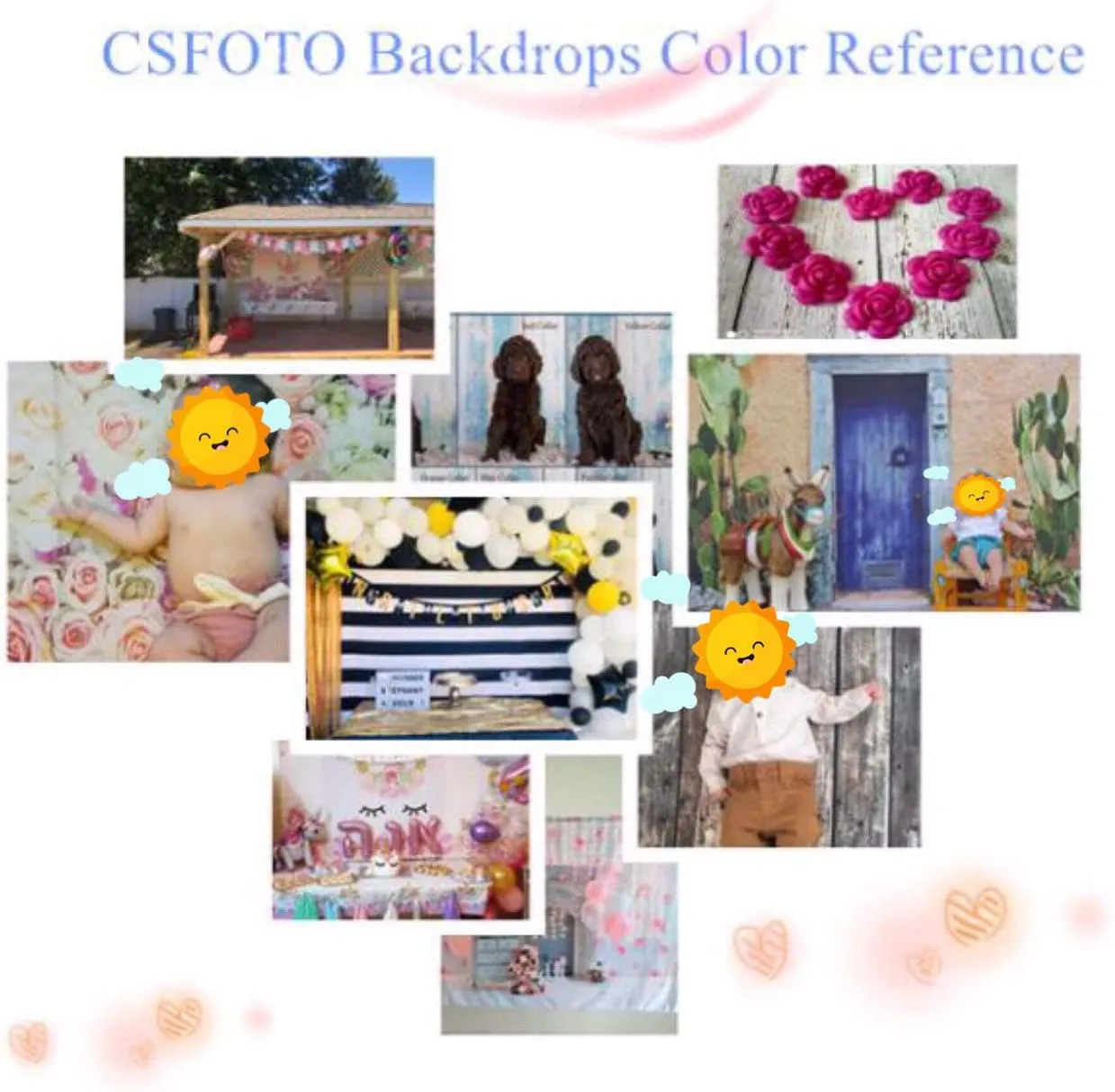 CSFOTO 8x6ft Garden Backdrop Spring Outdoor Picnic Countryside Photo Background for Photography Fields Tree Park River Spring Nature Landscape Decorative Banner