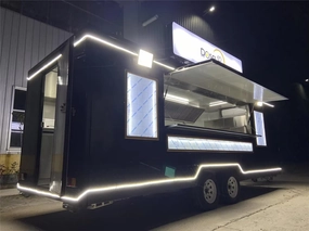 Customized Mobile Street Fast Vending Carts BBQ Fast Food Truck for Sale