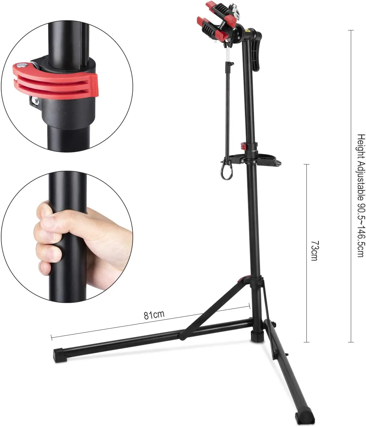 CXWXC Bike Repair Stand - Bike Stand for Maintenance Workstand - Bike Repair Stand Shop Home Mechanics for Mountain Bike and Road Bike