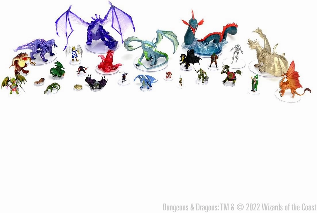 D&D Icons of the Realms: Fizban's Treasury of Dragons 8 Ct. Booster Brick (Set 22)