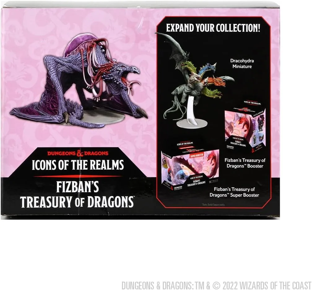 D&D Icons of the Realms: Fizban's Treasury of Dragons (Set 22) - Elder Brain Dragon