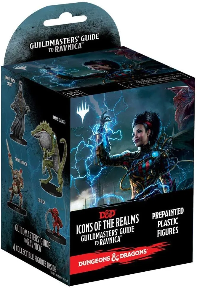 D&D Icons of The Realms: Guildmasters’ Guide to Ravnica Eight Ct. Booster