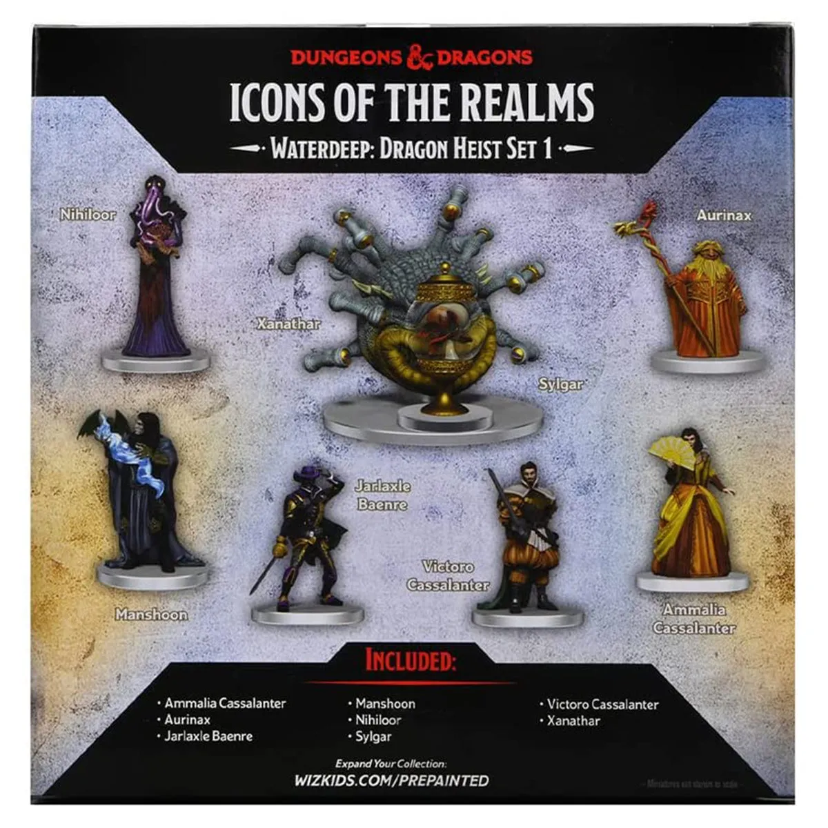 D&D Icons of the Realms Waterdeep Dragonheist Box Set 1