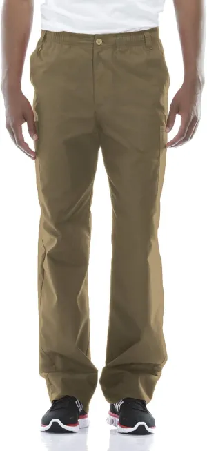 Dickies Men's Pull-On Pant with 7 Pockets Elastic Waistband with Button Closure 81006