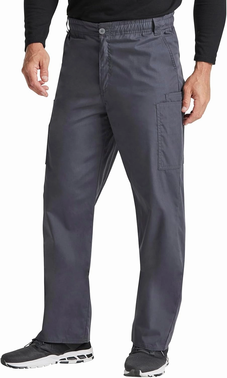 Dickies Men's Pull-On Pant with 7 Pockets Elastic Waistband with Button Closure 81006