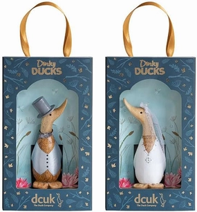 Dinky Wedding Ducks - Mr and Mrs