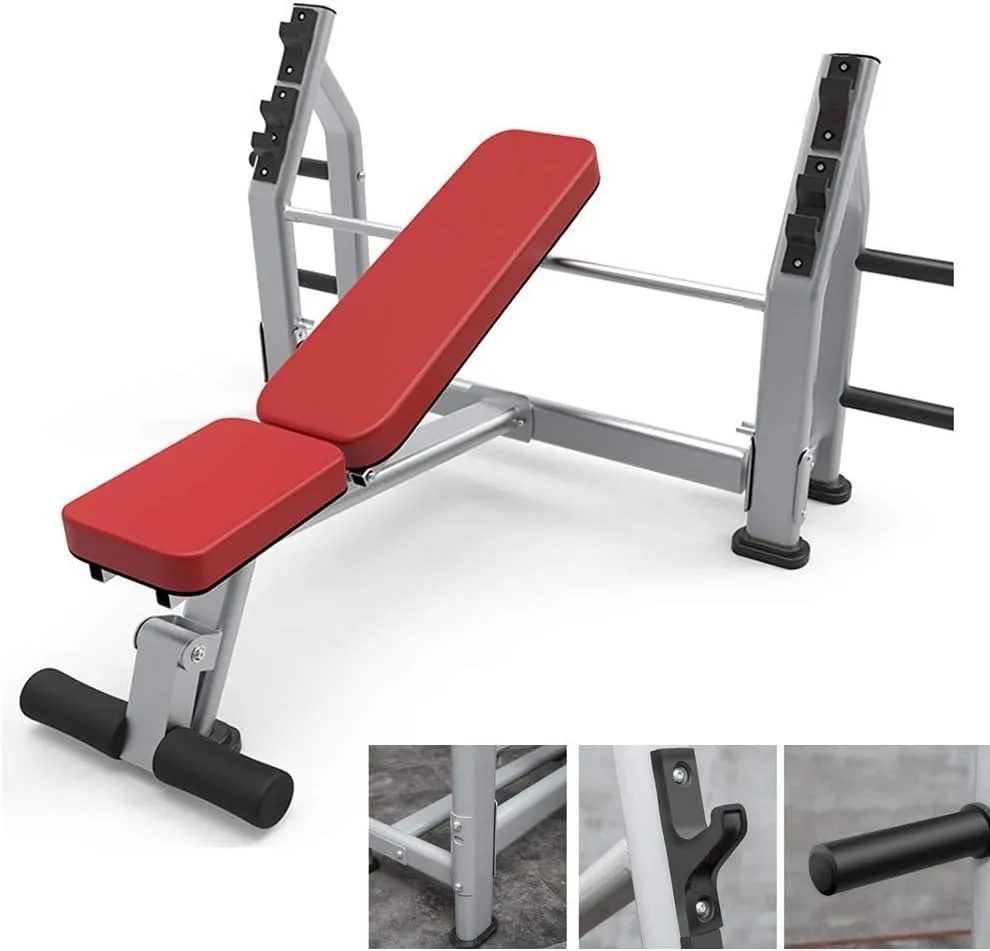 Diving Supports Squat Rack Bench Press Stool Multifunction Barbell Gym Barbell Fitness Equipment Adjustable Weight Bench
