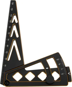 DKKY Adjustable RC Car Camber Gauge Ruler Wheel Rim Height Measuring Ruler Compatible with 1/10 1/8 1/7 RC Car Crawler