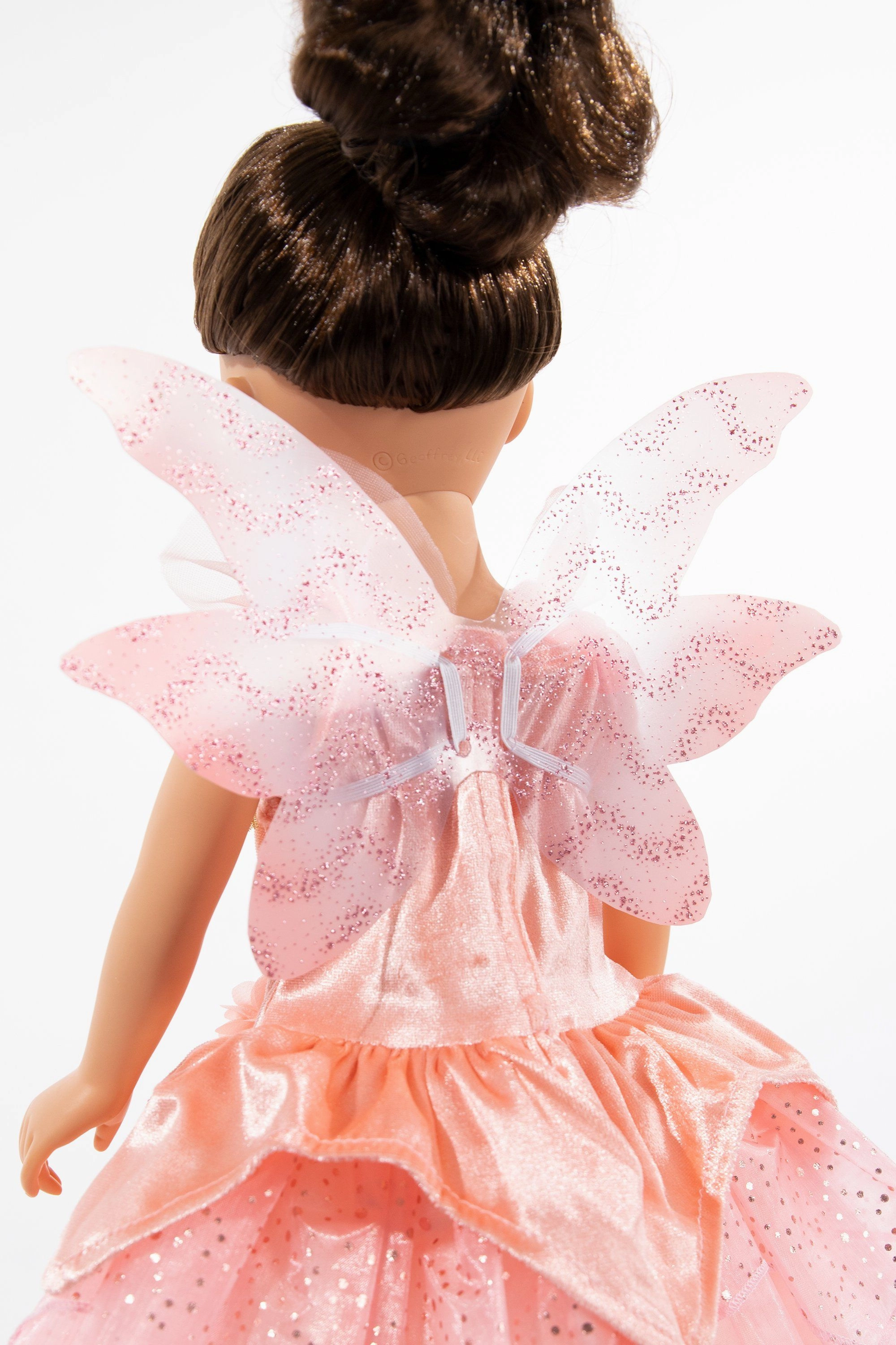 Doll Dress Rose Garden Fairy with Wings
