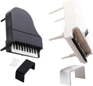 Dollhouse Mini Piano Ornament Set Miniature Upright Piano Model Mini House Decor Accessory Miniature Furniture for Dollhouse