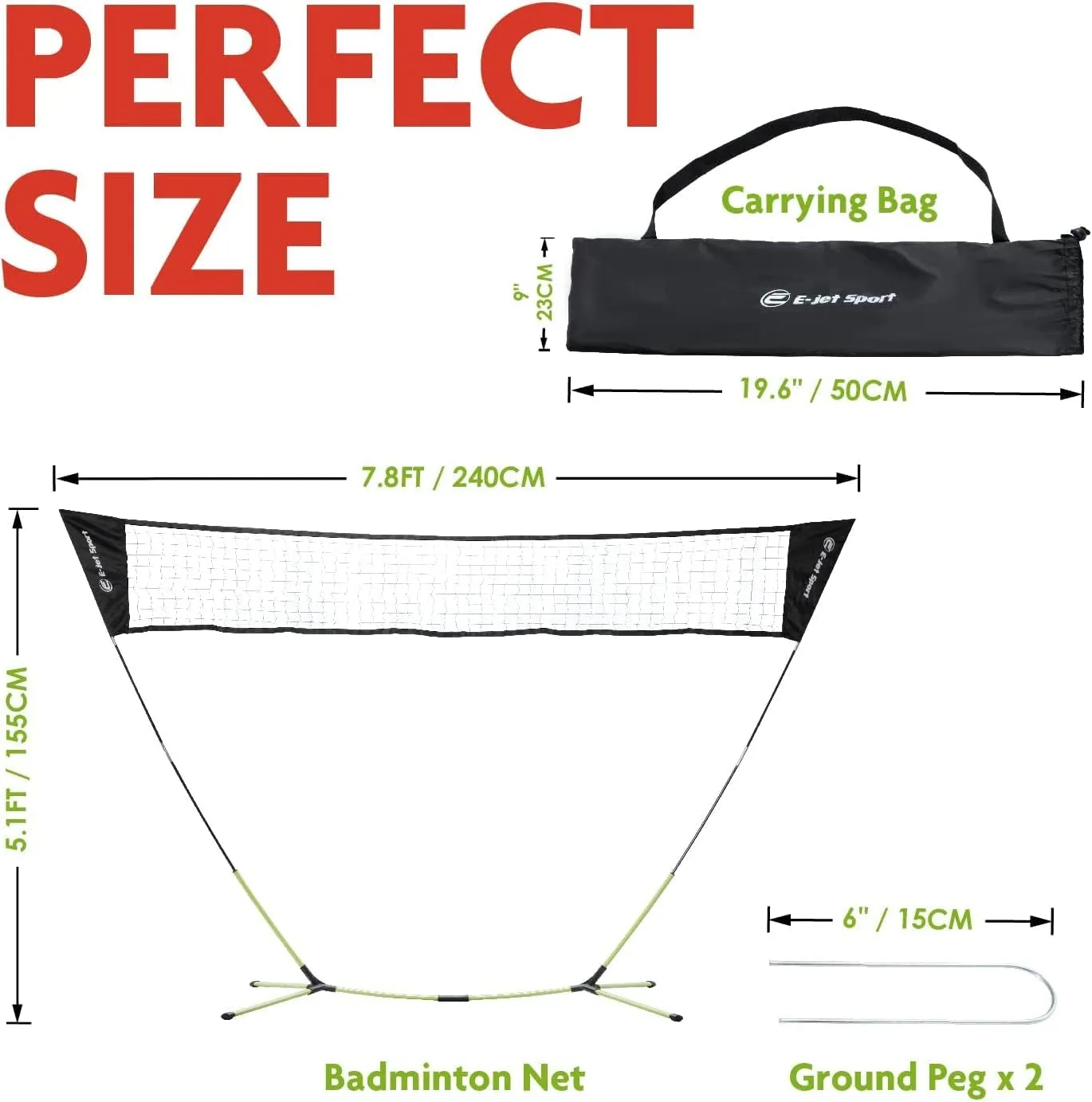 E-JetBadminton Net