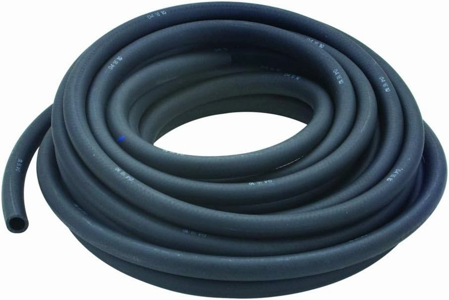 Eastman 50 Foot x 5/8 Inch ID EPDM Rubber Dishwasher Hot Water Drain Hose, Flexible Dishwasher Connectors, 60363