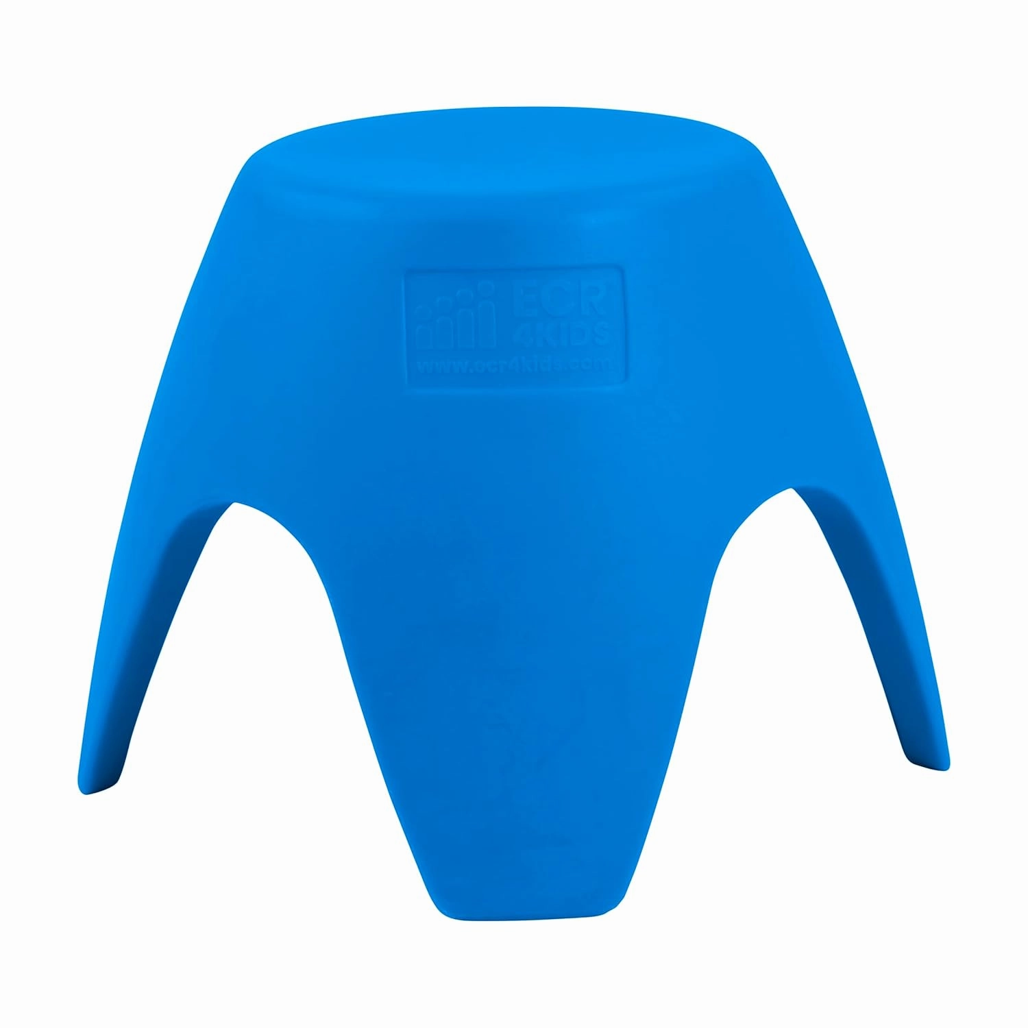 ECR4Kids Ayana Stool Set, Flexible Seating, Blue, 4-Pack