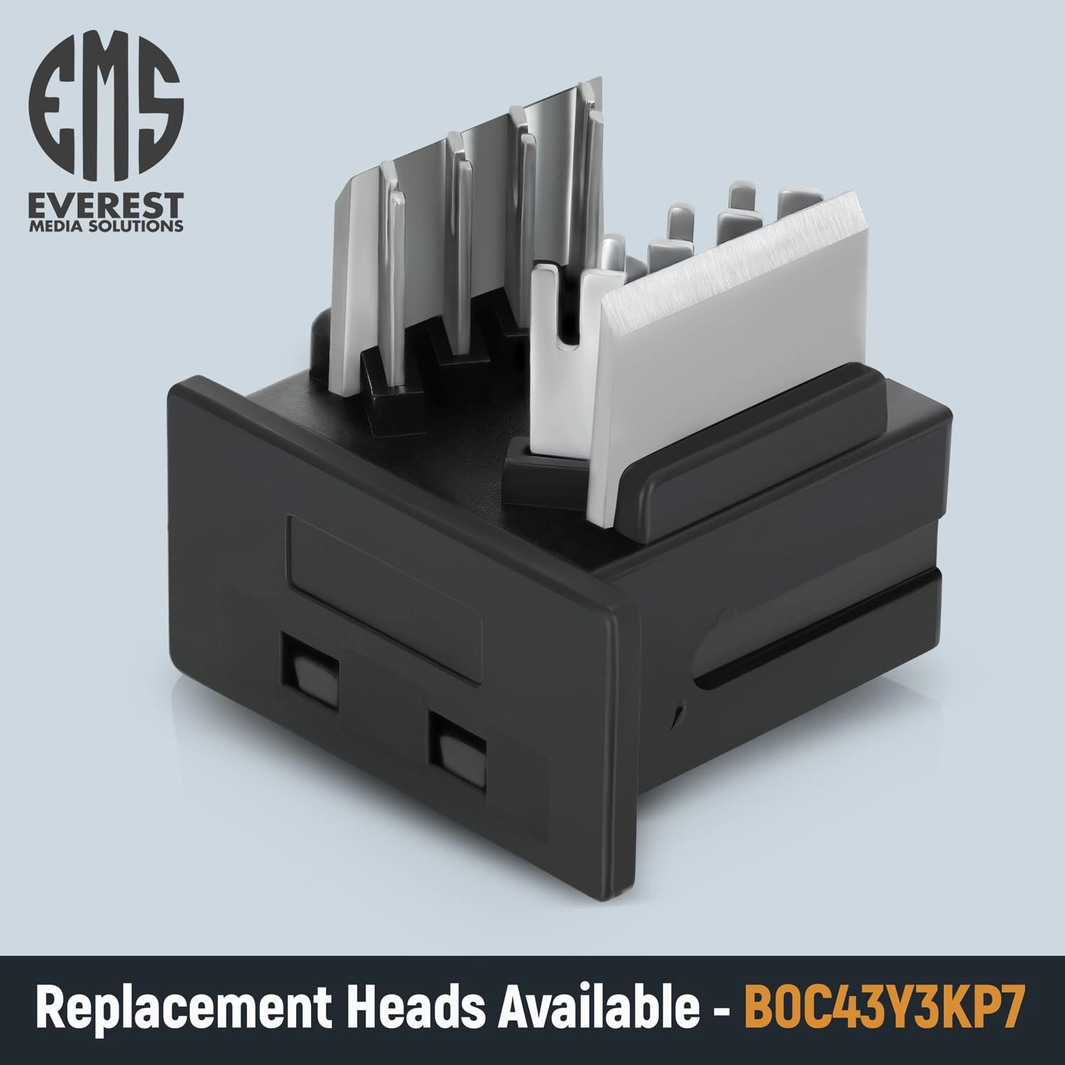 Everest easyJACK - 45° Angled Speed Termination Keystone Tool Set - with 20-Pack of RJ45 Cat6A Keystone Jacks in White (Slim Profile Design) - Time Saver Network Punch Down Tool Cat6A