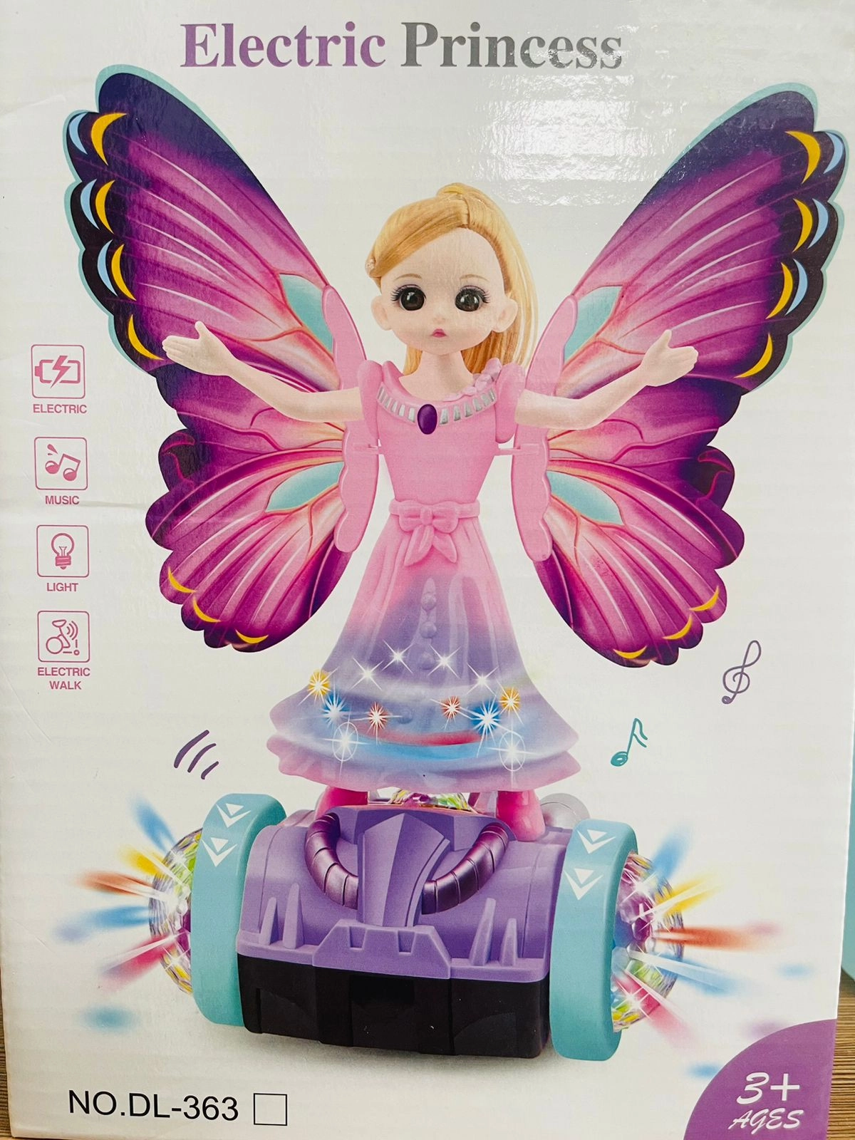 Fairy Princess Dancing Rotating Singing Musical Doll Toy
