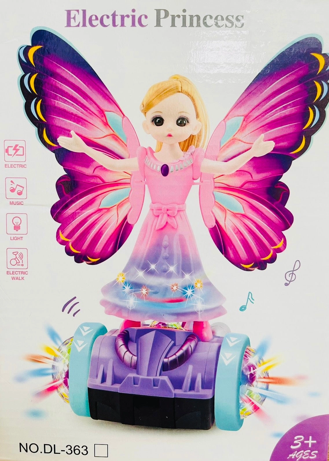 Fairy Princess Dancing Rotating Singing Musical Doll Toy