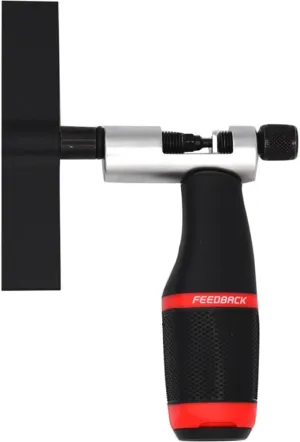 FEEDBACK SPORTS | Bicycle Chain Pin Press Removal Tool 3.0 | Extra Pin Included | Compatible W/ Shimano, SRAM, Campagnolo