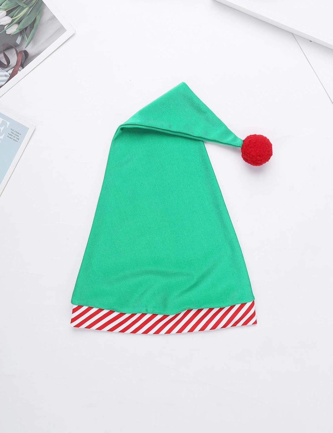 FEESHOW Children Girls Christmas Elf Santa Claus Frosty Snow-Man Costume Figure Ice Skating Ballet Dance Tutu Dress