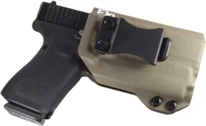 Fierce Defender IWB Kydex Holster Glock 19 23 32 w/Olight PL-Mini Valkyrie The Winter Warrior Series -Made in USA- GEN 5 Compatible