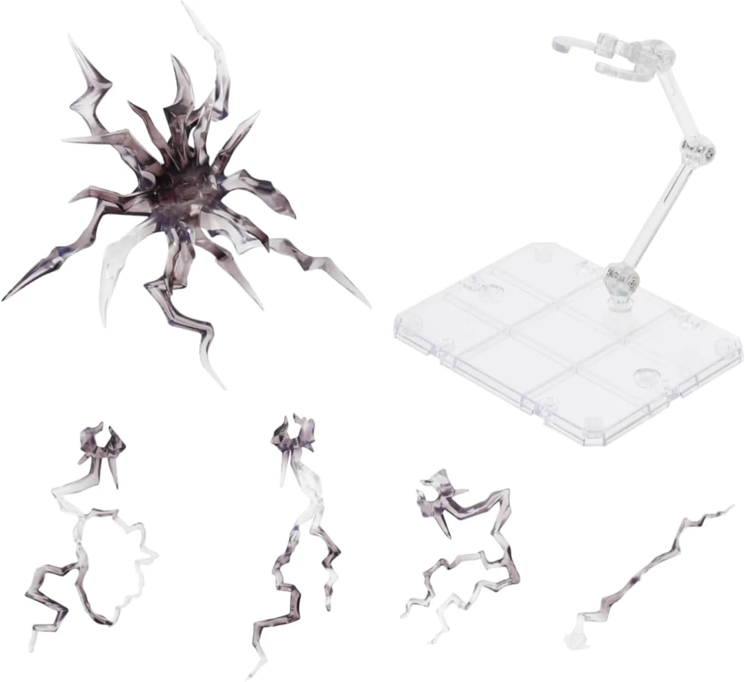 Figure Stand Set Action Figure Display Rack Special Effects Stand for Dolls Affect Action Figure St