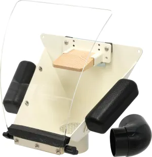 Fishmouth w/Shield, Arm Rests, & GRS® Mount w/bench pin assemly