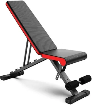 Foldable Weight Bench Adjustable Dumbbell Bench Multi-purpose Fitness Chair Suitable for Home Fitness Exercise