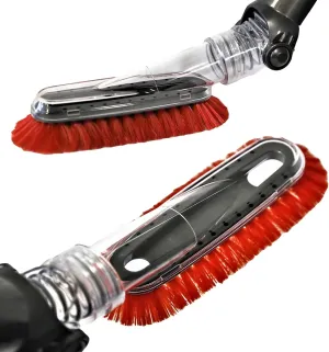 For Multi-Angle FlexiSoft ing Brush for Shark 1 3/8 32-35mm Adapter Red Brush