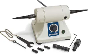 Foredom Bench Lathe K.3340 Bench Motor KIT BL 1 POLISHNG Lathe with ATTACHMENTS (LZ 8.5 M Box)