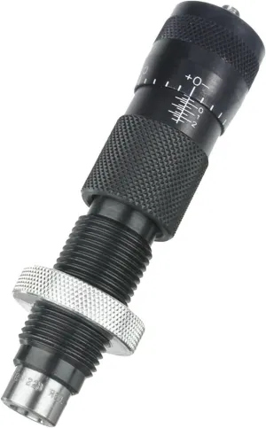 Forster Products Bench Rest Ultra Micrometer Seater Die, Fine Tune Adjustment of .0005″ with .001" Gradation Marks