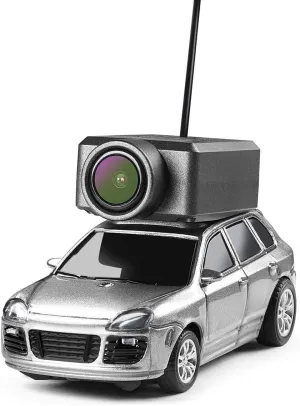 FPV Mini RC Car with Camera, WL 1/64 Scale APP-Controlled Fully Proportional FPV Mini Racing Drift Car with 3-Speed Modes and Underbody Lighting, Indoor/Outdoor Hobbyist Gifts