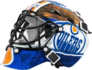 Franklin Sports NHL Team Logo Mini Hockey Goalie Mask with Case - Collectible Goalie Mask with Official NHL Logos and Colors