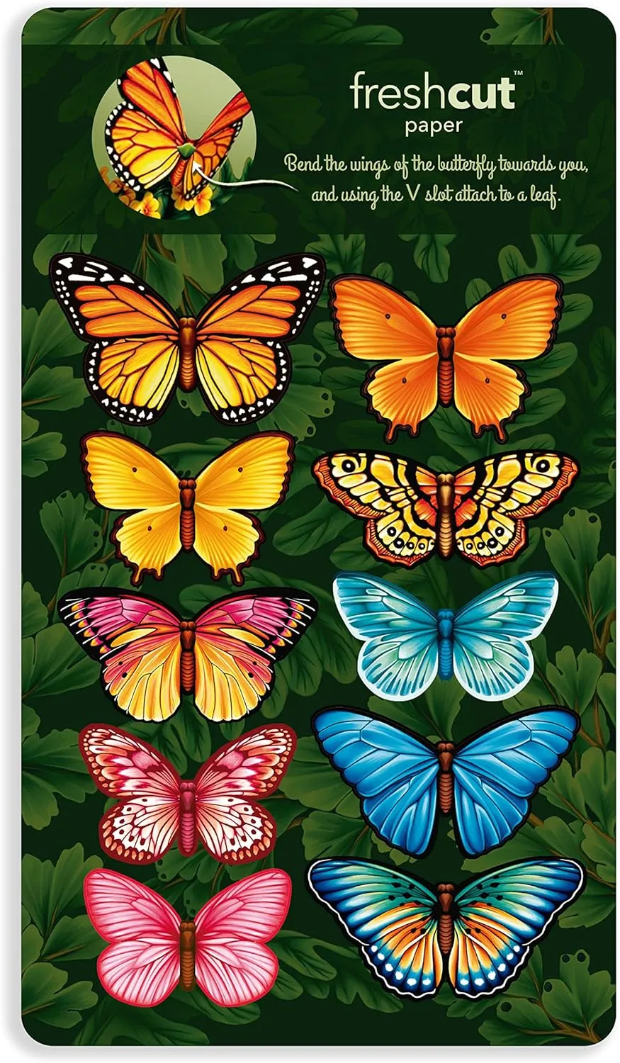 Freshcut Paper Pop Up Cards, Butterflies & Buttercups, 12 Inch Life Sized Forever Flower Bouquet 3D Popup Greeting Card, Birthday Cards, Thank You Card, Blank Notecard & Envelope