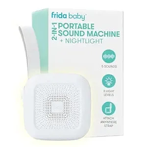 FridaBaby 2-in-1 Portable Sound Machine & Nightlight