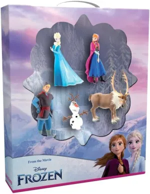 Frozen 1 Geschenkset (Bumper) - Elsa, Anna, Olaf & More - Hand-Painted Collectible Figures
