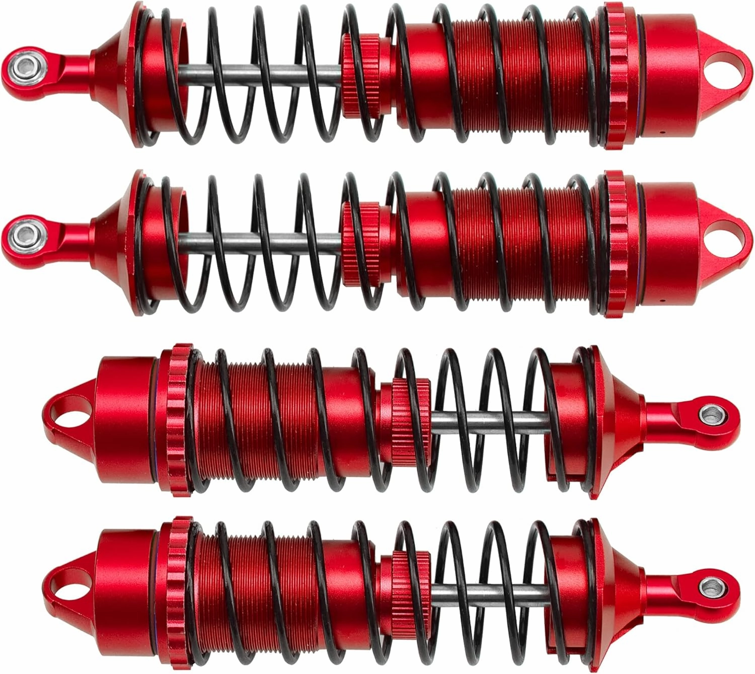 Full Metal Front & Rear Shock Absorber Adjustable Damper Shocks Compatible with Arrma 1/8 Kraton Outcast Notorious 6S BLX RC Car