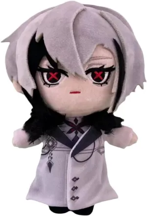 Furina Neuvillette Plush Collectible Doll 7.8 inch Character Room Decor Cosplay Accessories (Arlecchino The Knave)