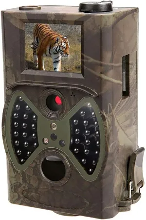 Game Cameras with Night Vision/ 12MP 1080P Trail Camera with 65Ft Detection Range 36Pcs 850nm IR LEDs IP54 Spray Waterproof for Wildlife Monitoring Garden Home