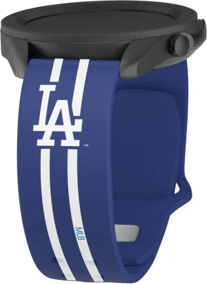 Game Time Los Angeles Dodgers Quick Change HD Watch Band Compatible with Samsung and More