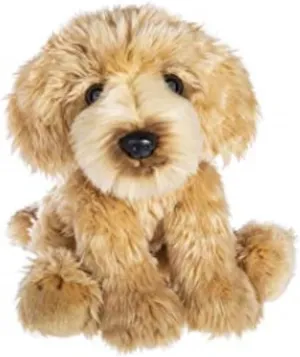 Ganz H14820 The Heritage Collection[TM] Labradoodle Plush Toy, 12-inch Length, Tan