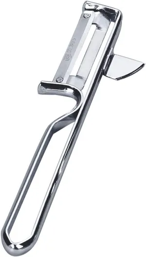 Gefu Universal Peeler, for Vegetables, Potatoes, Flexible Blade, Stainless Steel, 12500
