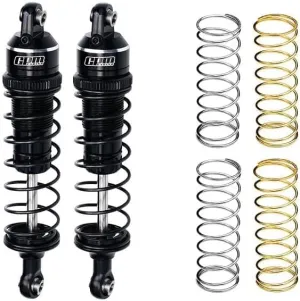 GPM 7075 Alloy Front/Rear Adjustable Spring Shock 87Mm For Mini Maxx Monster Truck-107154-1 (Black)