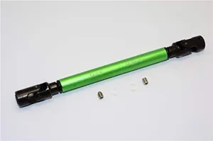 GPM For Tamiya CC01 Upgrade Parts Steel Adjustable Main Shaft With Aluminum Body (Long) - 1Pc Set Green